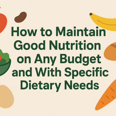 How to Maintain Good Nutrition on Any Budget and With Specific Dietary Needs