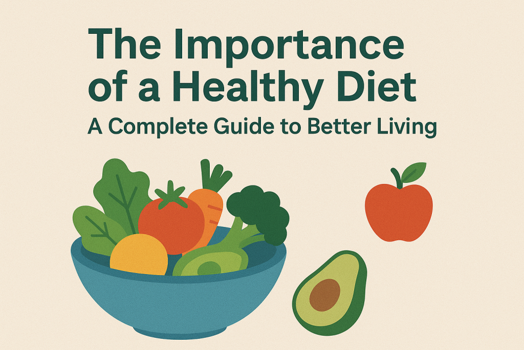 The Importance of a Healthy Diet: A Complete Guide to Better Living